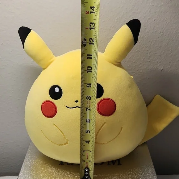 Yellow Pikachu Plush Toy 12x10 - Picture 4 of 6